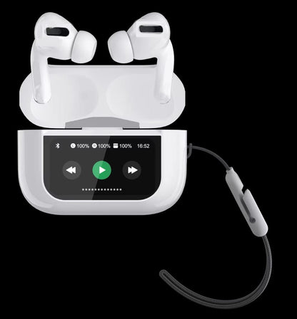 سماعات أذن بشاشة عرض LED