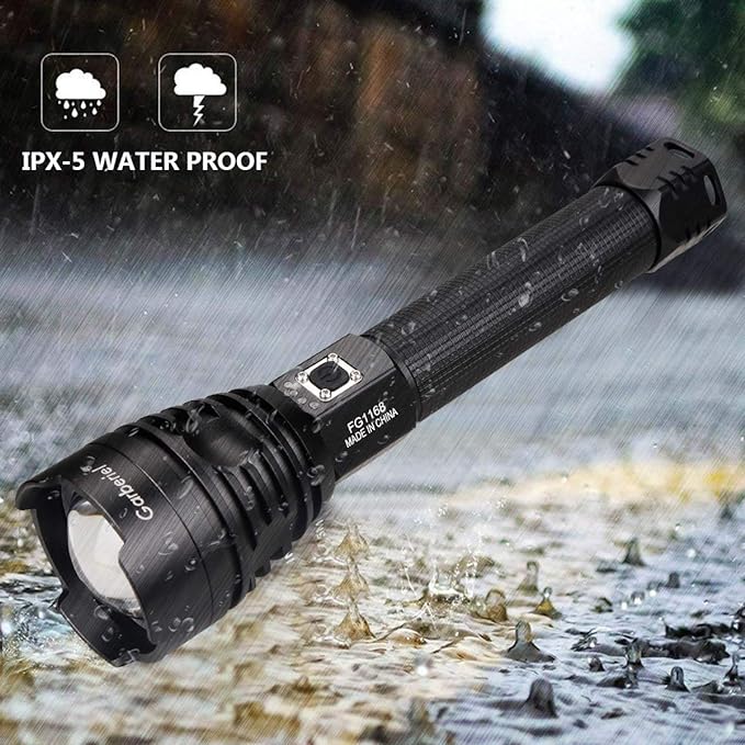 كشاف P90 LED ليزر قابل لإعادة الشحن